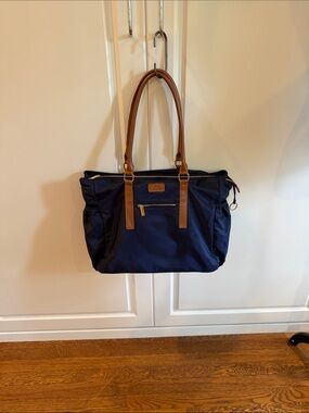 The Teacher Tote- navy